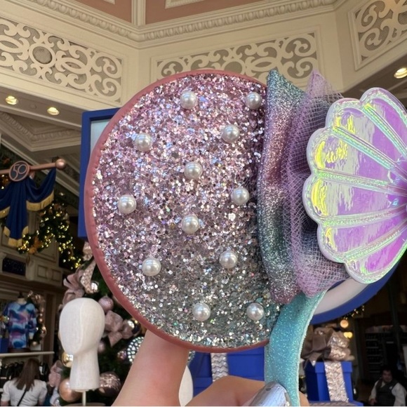 The Little Mermaid Ear Headband for Adults - Picture 4 of 12